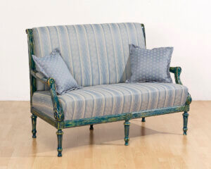 sofa ASTERIA niebieska