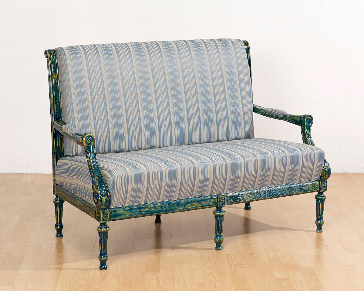 sofa ASTERIA niebieska