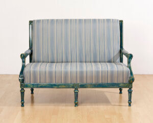 sofa ASTERIA niebieska