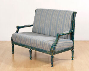 sofa ASTERIA niebieska