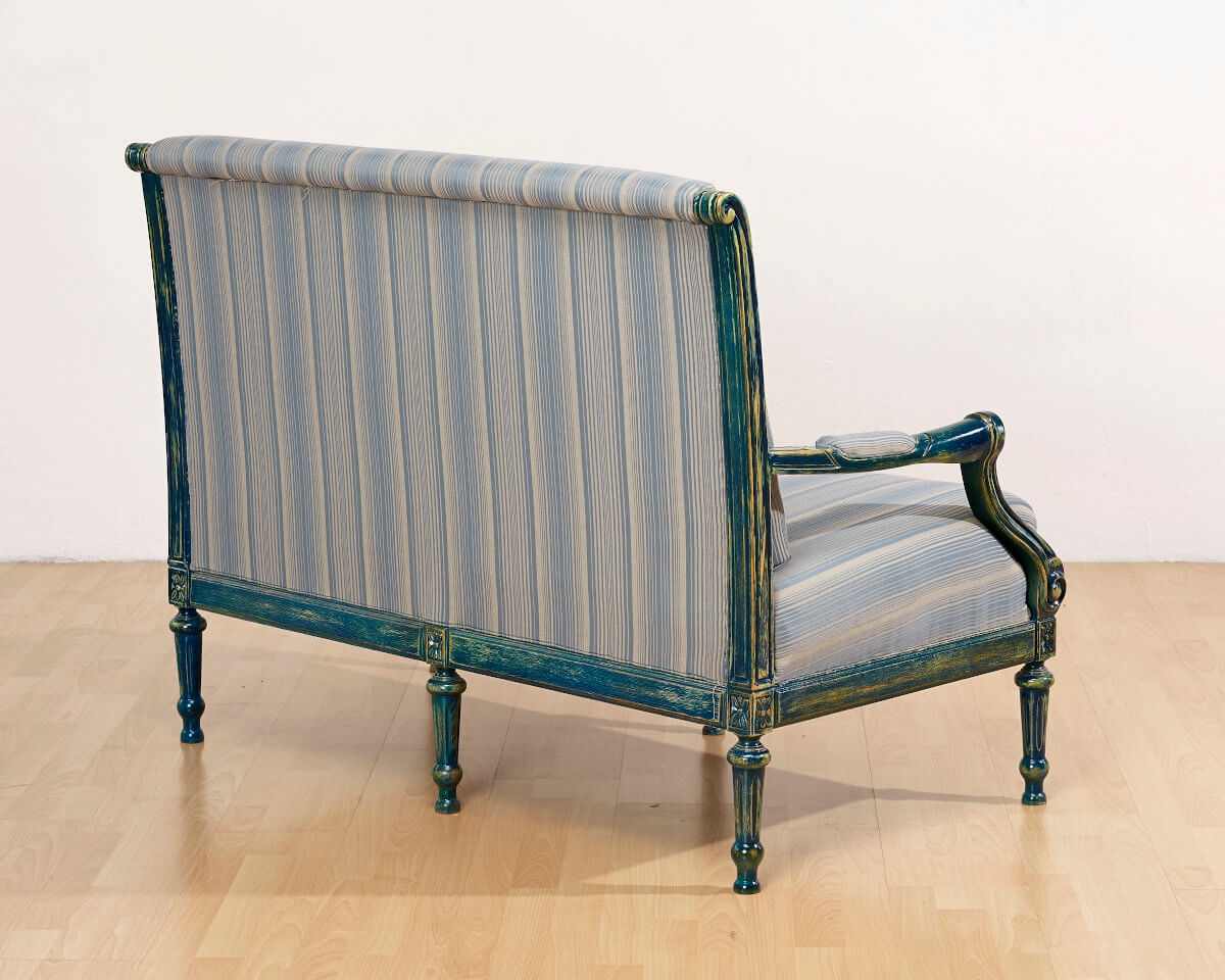 sofa ASTERIA niebieska